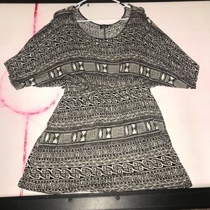 Black And White Deb Light Summer Dress